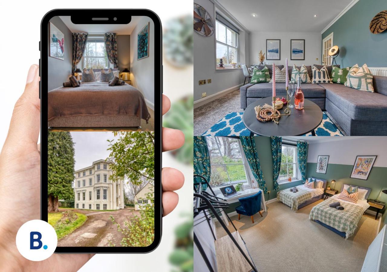 2 Bedroom Stylish Spacious Apt, Sleeps 6, Central Cheltenham, With Free Parking - By Blue Puffin Stays Экстерьер фото